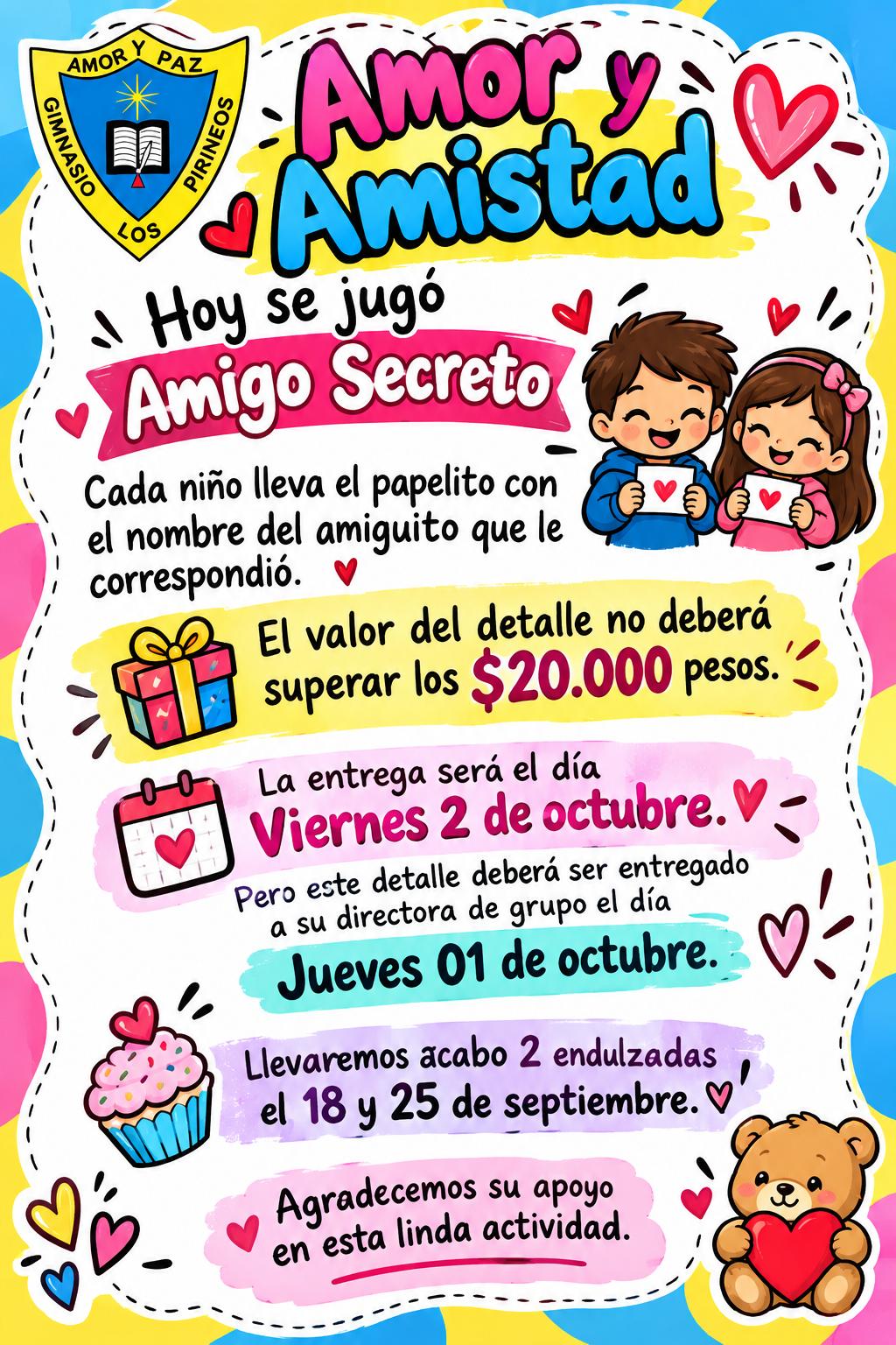 ACTIVIDAD AMIGO SECRETO 3
